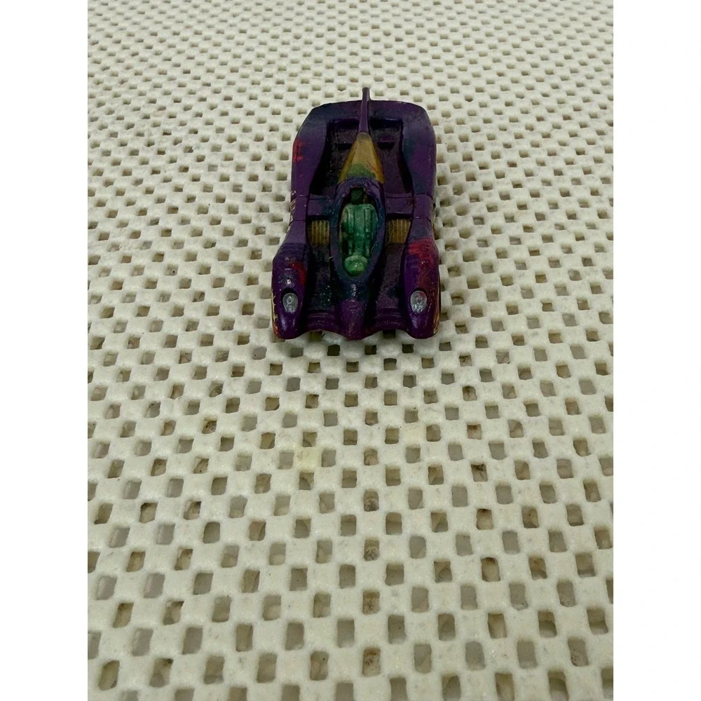 Hot Wheels Power Piston 1994 Purple Net Graphics Diecast Car Malaysia Mattel EUC